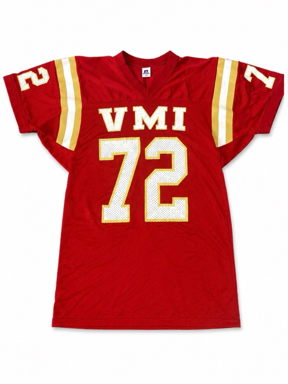Vintage Russell Athletic VMI Football Jersey XL #72